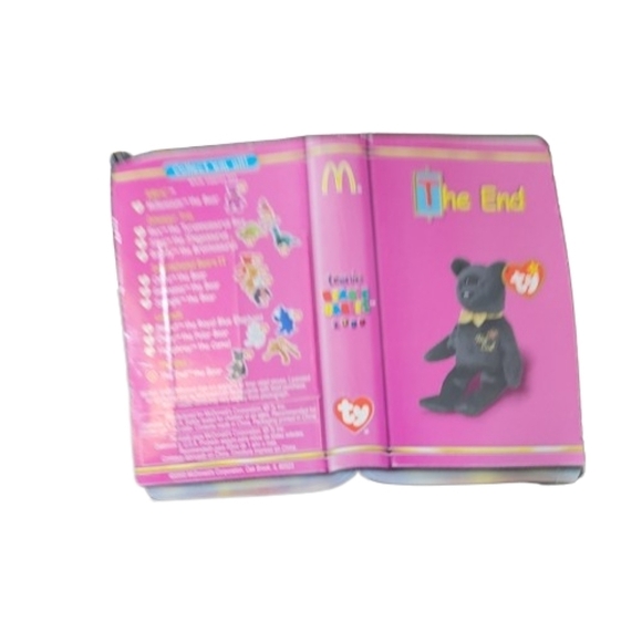 TY Beanie Babies The End 1999 Bear black plush  in box packaging - Picture 4 of 6